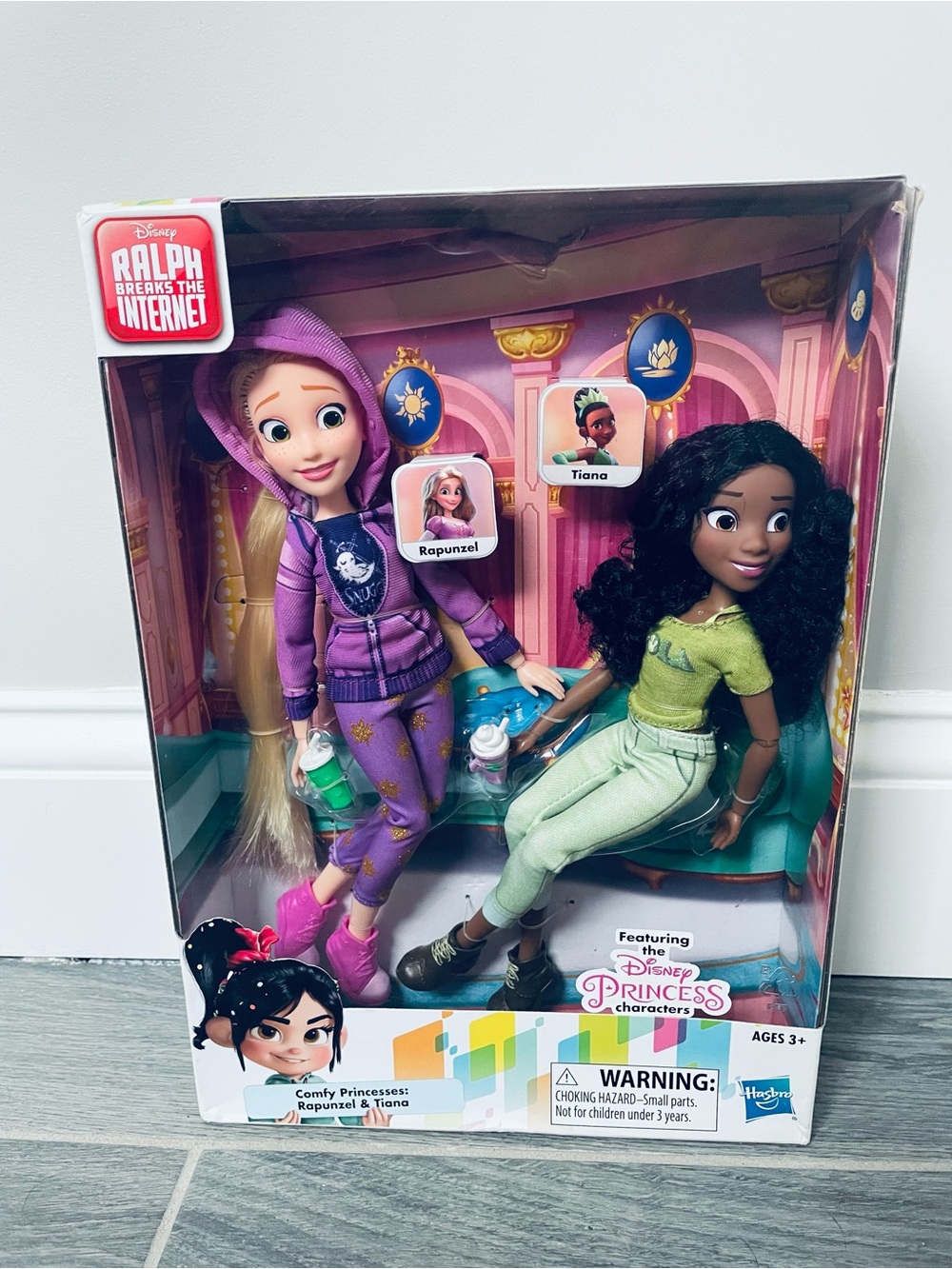 Disney Princess Ralph Breaks The Internet Movie Fashion Dolls Rapunzel & Tiana